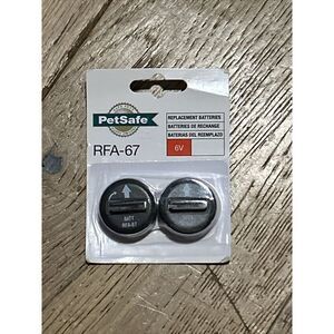 PetSafe RFA67D11 6V Replacement Lithium Batteries‎ - 2 Pack - RFA-67